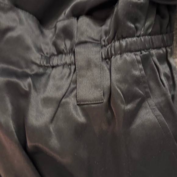 RTA Silk Jumpsuit Black With Belt Size L NWT - Picture 12 of 12